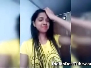 Desi Indian Cute Girl Undressing Fingering Coochie IndianDesiTube.com
